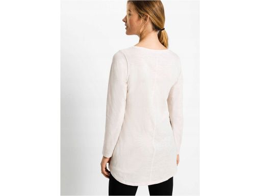B.P.C dłuższa bluzka bawełniana beżowa ^40/42