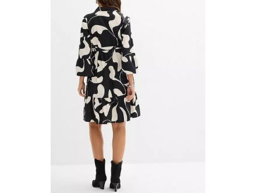 B.P.C sukienka ciążowa wzorzysta midi r.46