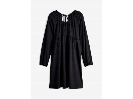 B.P.C sukienka tunika czarna z wycięciem na plecach ^36/38