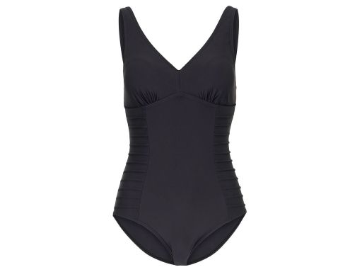 B.P.C kostium jednoczęściowy z zaszewkami czarny r.48