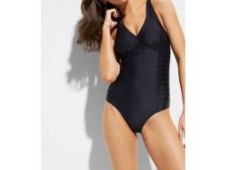 B.P.C kostium jednoczęściowy z zaszewkami czarny r.48