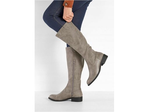 B.P.C kozaki eko skóra szare r.36