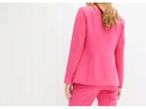 B.P.C żakiet marynarka damska różowa bez klap 40.