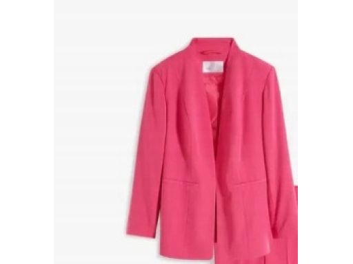 B.P.C żakiet marynarka damska różowa bez klap 40.