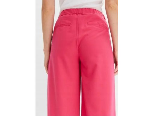B.P.C. spodnie z lampasem różowe proste, luźne 42.