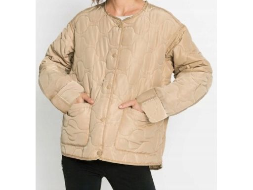 B.P.C kurtka damska pikowana oversize przejściowa ^46