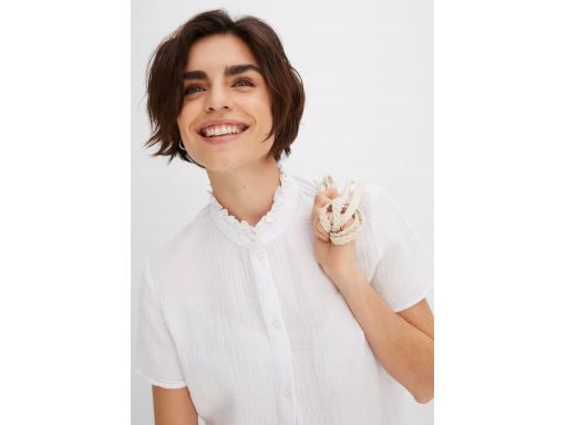 B.P.C koszula damska biała muślinowa ^42