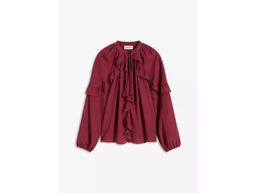 B.P.C bluzka szyfonowa bordowa 52.