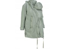 Kurtka ciążowa parka z panelem r.52