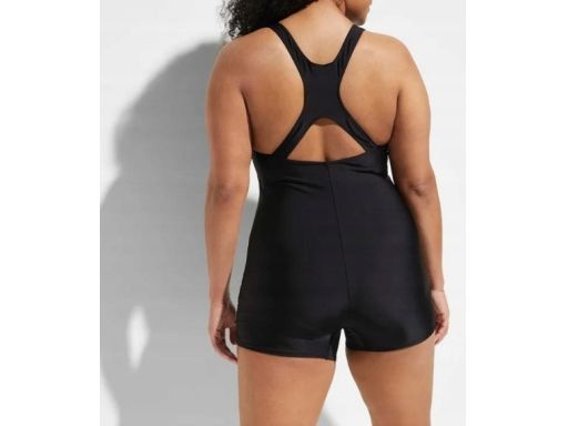 B.P.C kombinezon kąpielowy czarny w czerwone wzorki 38.