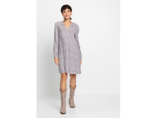 B.P.C dżersejowa sukienka w kwiatki 36/38.