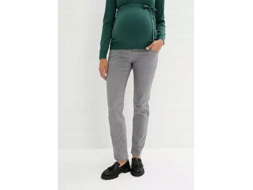 B.P.C ciążowe spodnie jeansowe szare 44.