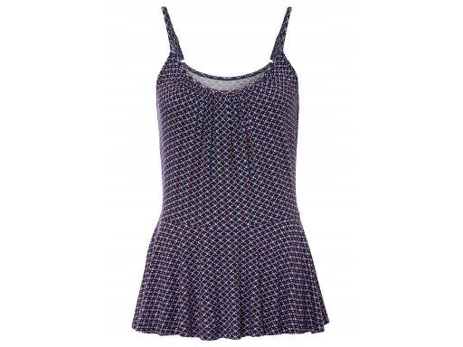 B.P.C top z baskinką wiskozowy we wzory ^40/42