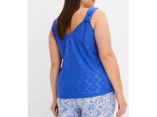 B.P.C BIAŁY top ażurowy ^36/38