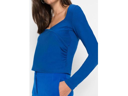 B.P.C bluzka niebieska kopertowa r.36/38