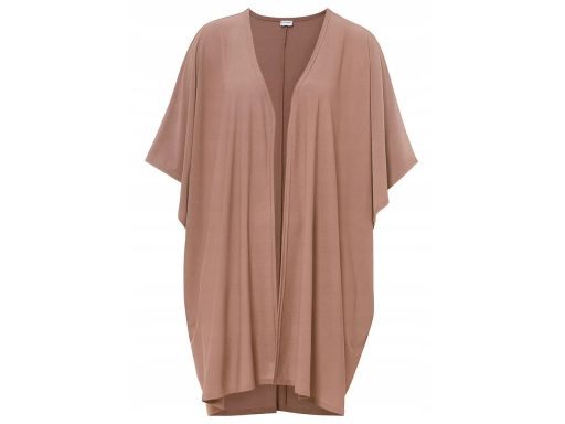 B.P.C narzutka beżowa bez zapięcia r.44/46