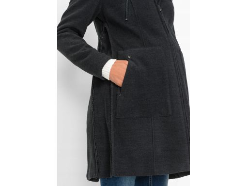 B.P.C płaszcz ciążowy z panelem dla dziecka szary 34.