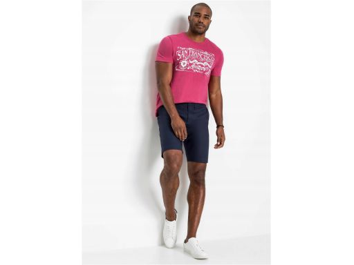 B.P.C bermudy chino męskie bawełniane granatowe ^58