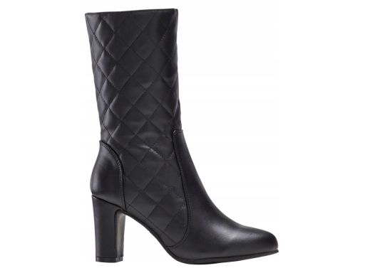 B.P.C kozaki czarne pikowane 38.