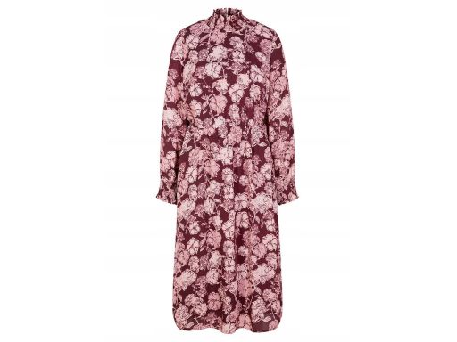 B.P.C wzorzysta sukienka midi r.48