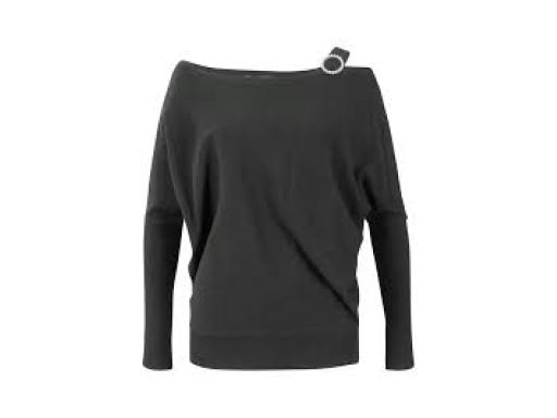 B.P.C sweter z ozdobną aplikacją z pereł ^36/38