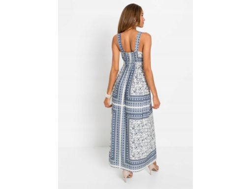 B.P.C sukienka wzorzysta maxi r.32/34