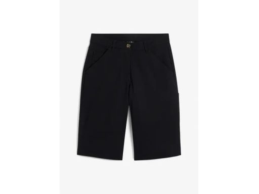B.P.C jeansowe bermudy czarne klasyczne r.50