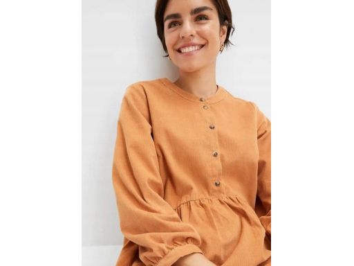 B.P.C sztruksowa sukienka w fasonie A r.44