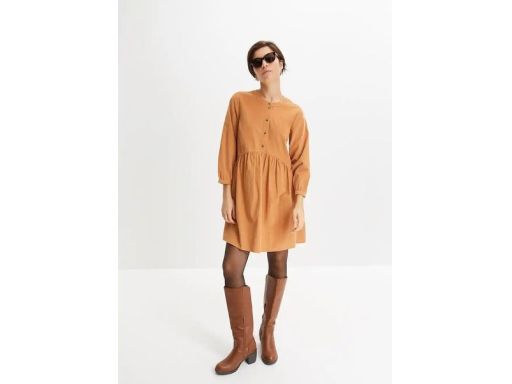 B.P.C sztruksowa sukienka w fasonie A r.44