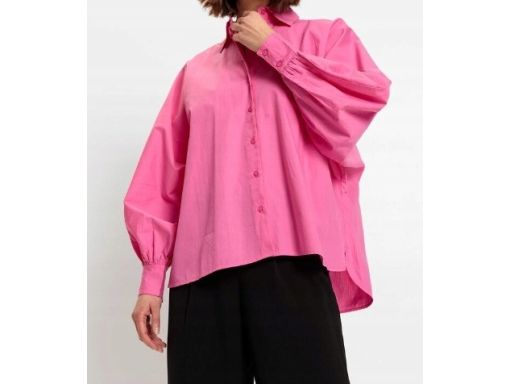B.P.C bluzka koszulowa oversize różowa r.44