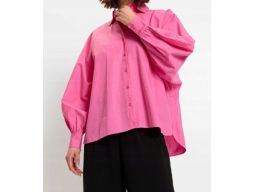 B.P.C bluzka koszulowa oversize różowa r.44