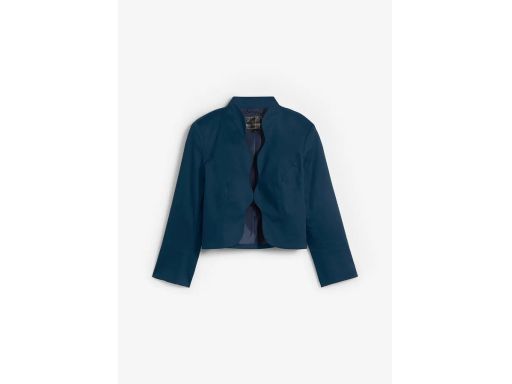 B.P.C granatowe bolerko bawełniane bez zapięcia 44.