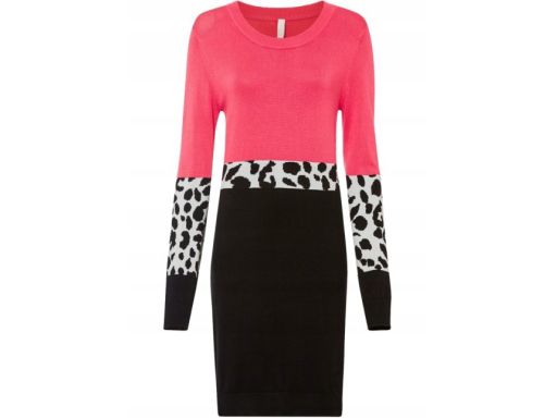 B.P.C dzianinowa sukienka wzór r.36/38