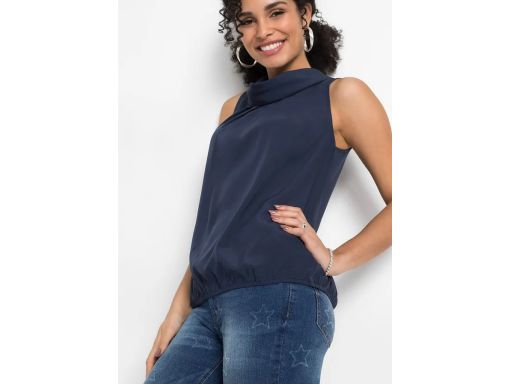 B.P.C bluzka bez rękawów granatowa r.52