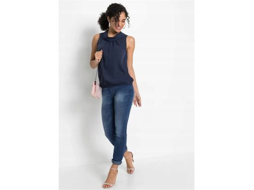 B.P.C bluzka bez rękawów granatowa r.52