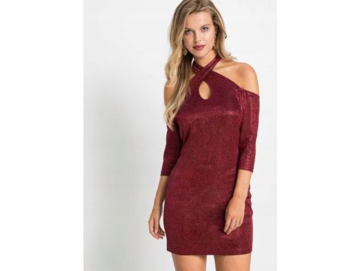 Czerwona sukienka sexy r.36/38