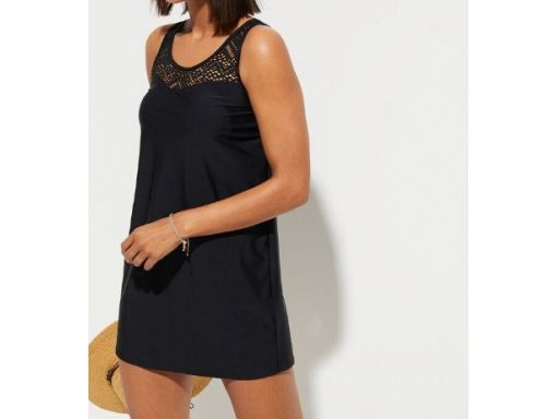 B.P.C długie tankini czarne szybkoschnące r.46