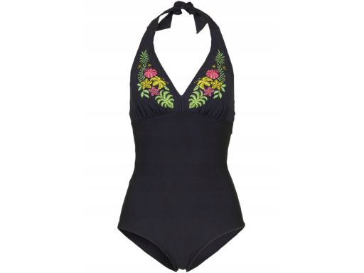 B.P.C kostium jednoczęściowy czarny modelujący miękki ^42