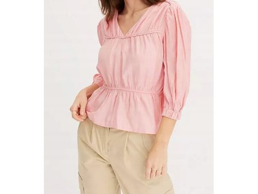 B.P.C różowa bluzka z baskinką 46.