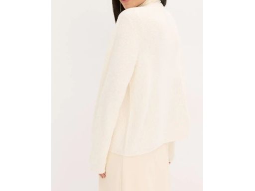 B.P.C kardigan śmietankowy z wiązaniem 44/46.