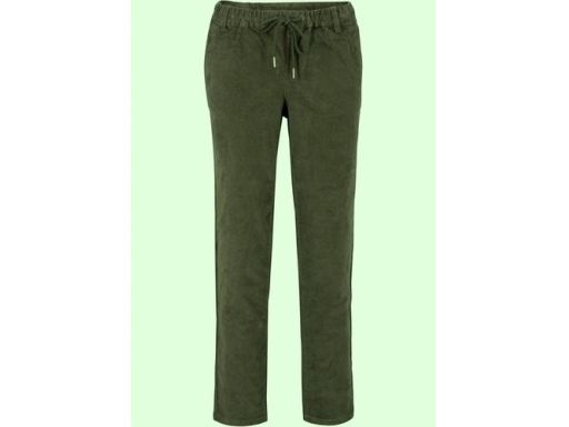 B.P.C spodnie sztruksowe khaki r.42