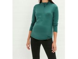 B.P.C bluzka zielona dymna funkcjonalna ciążowa r.48/50