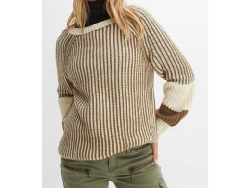 B.P.C sweter w paski luźny damski ^40/42