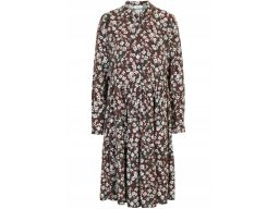 B.P.C sukienka koszulowa midi w kwiaty 48.