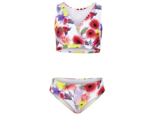 B.P.C kolorowe bikini bustier dla mam karmiących z figami 46.