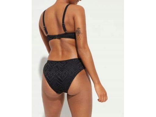 B.P.C kostium kąpielowy monokini czarny ażurowy 44.