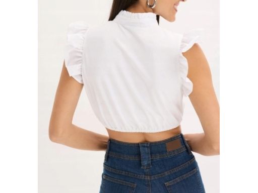 B.P.C damska bluzka krótka ludowa 54.