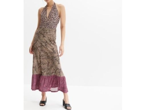 B.P.C sukienka długa w cętki ^40/42