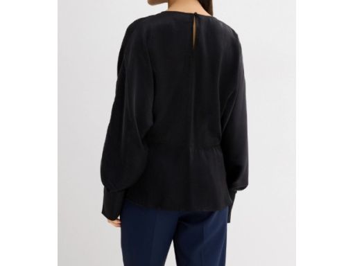 B.P.C satynowa czarna bluzka 54.