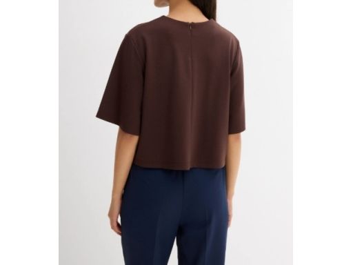 B.P.C bluzka brązowa CROP TOP r.40/42